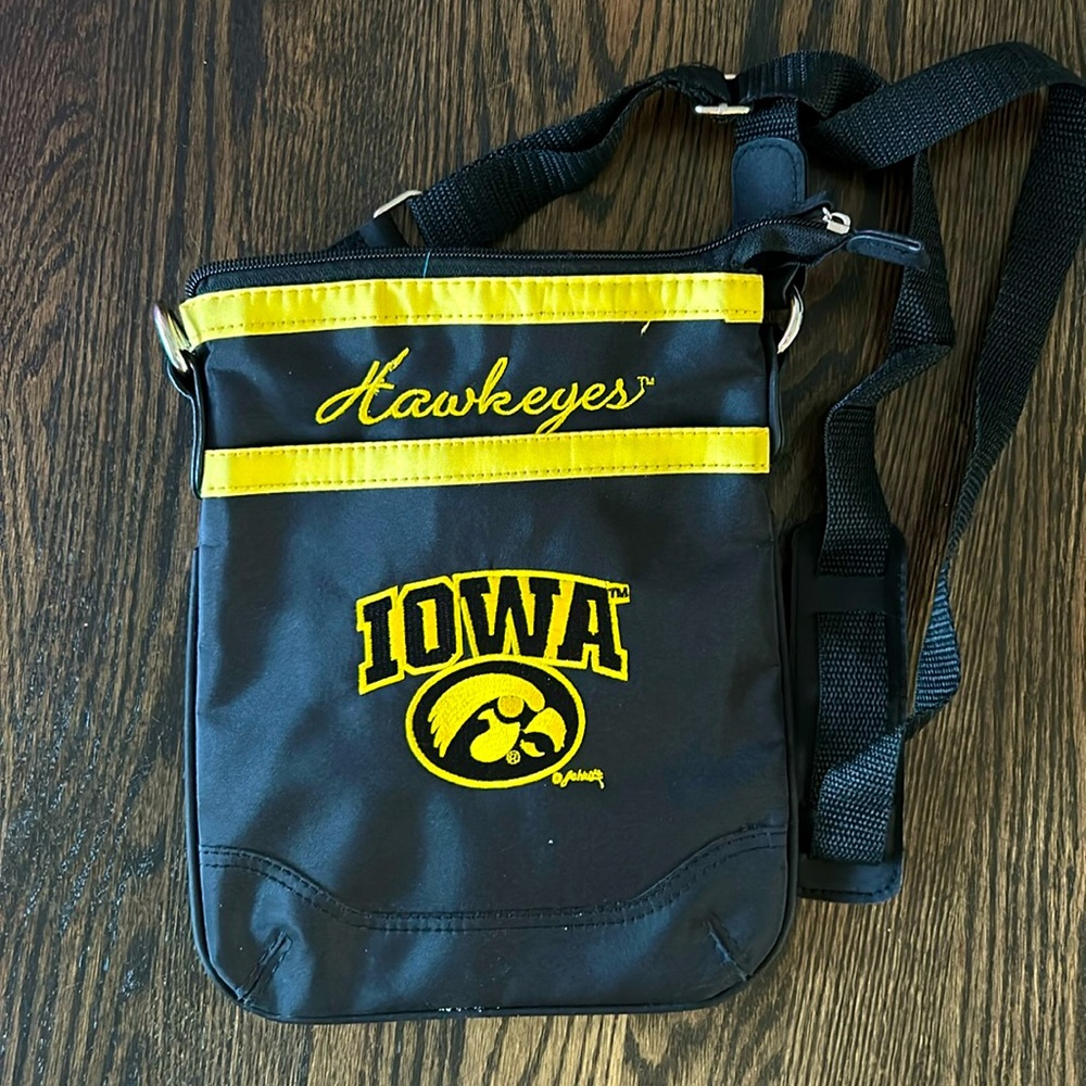 Iowa Hawkeyes crossbody purse